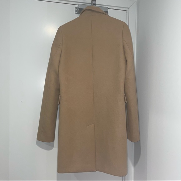 Oak + Fort camel trench coat LIKE NEW - Picture 6 of 6